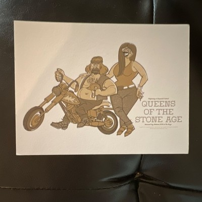 DON CLARK Queens of the Stone Age 2006 Sasquatch Festival Limited Ed. Postcard