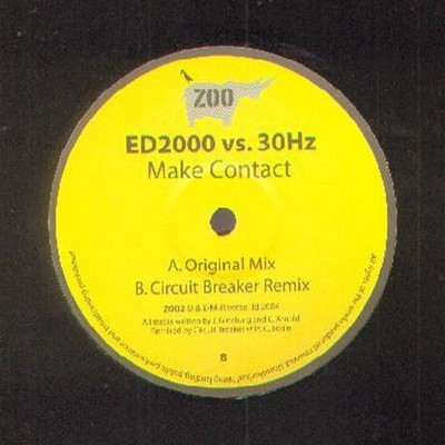 ED2000 Vs. 30Hz - Make Contact (Vinyl 12'' - 2004 - UK - Original)