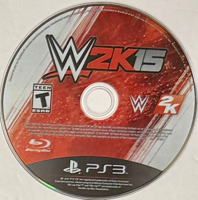 WWE 2K15 PS3 Sony PlayStation 3 - Disc Only