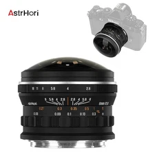AstrHori 6mm F2.8 Full Frame Fisheye Lens For Lumix Leica Sigma L-Mount Cameras