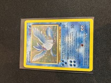 Pokémon TCG Articuno Fossil Holo Unlimited Rare Card 2/62 MP Condition