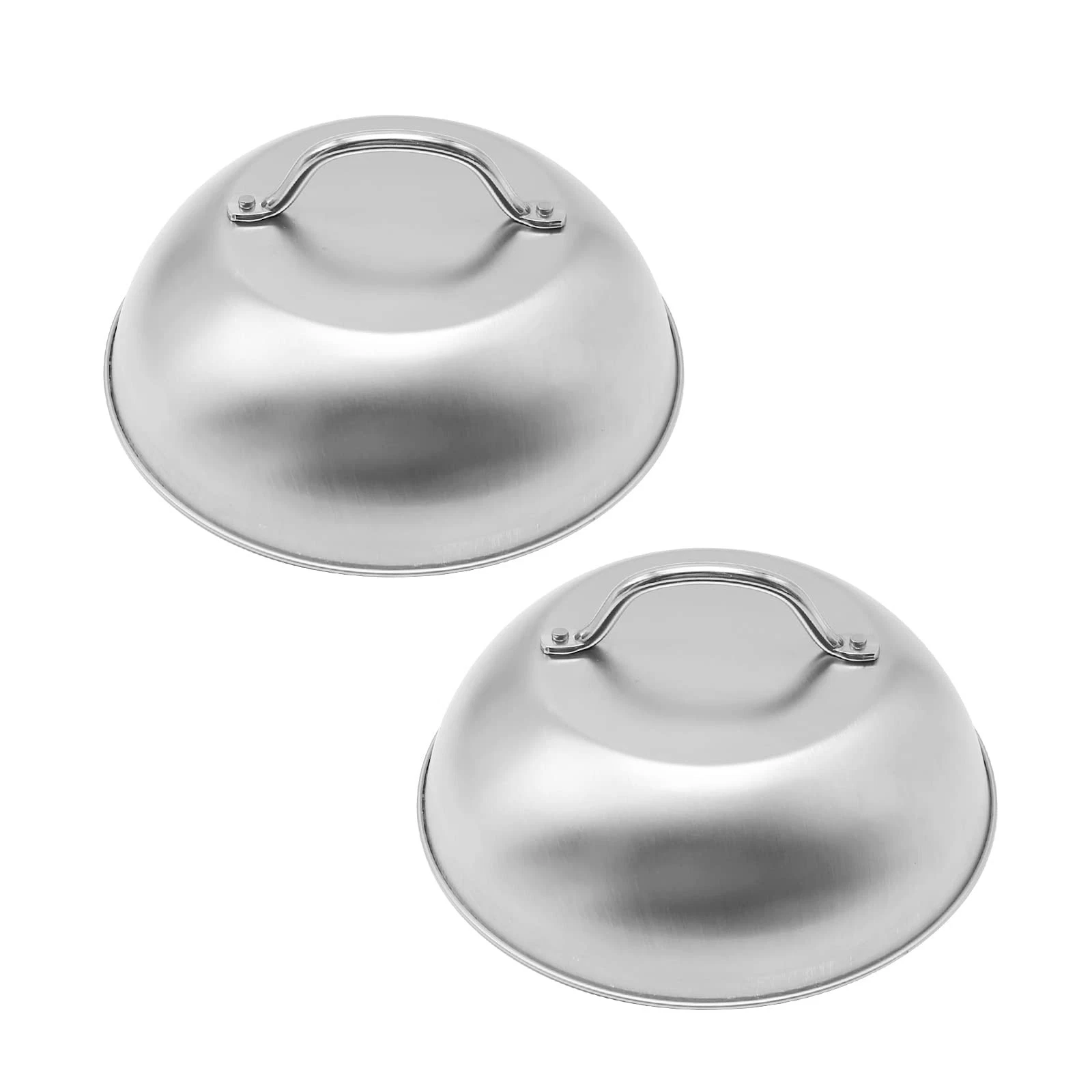 9 Inch Melting Dome with Handle, Grilling Melting Lid, Griddle Steam Cover, S...