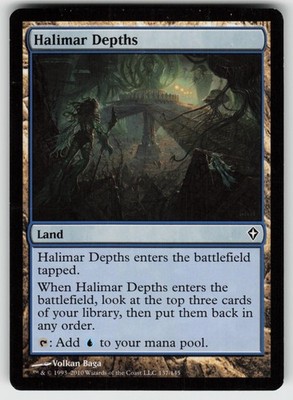Halimar Depths C Worldwake 137 MTG