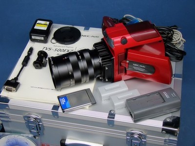 NEC Avio TVS-500EXZ Infrared Thermography Camera 4x Optical Zoom Used Japan