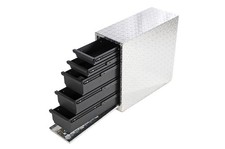 Dee Zee Dz95da Aluminum Wheel Well Tool Box W Drawers Dee Zee Dz95da Aluminum Wheel Well Tool Box W Drawers