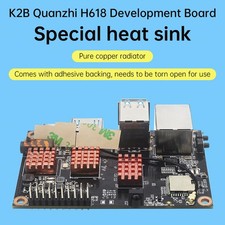 Quanzhi H618 Development Board Heat Sink Pure Copper Radiator For Kickpi K2B