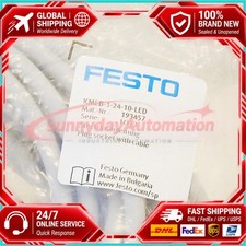 New Festo 193457 KMEB-1-24-10-LED Plug socket with cable