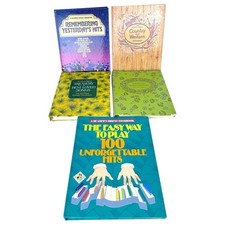 Lot of 5 Vtg Reader's Digest Songbooks Sheet Music Books Treasury Country Family