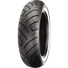 Shinko - Mu85b-16 - 777 Heavy Duty Whitewall Rear Cruiser Motorcycle Tire