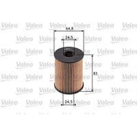 1X ÖLfilter Valeo 586516 Passend FüR Alfa Romeo Chrysler Fiat Ford Lancia