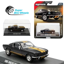 Majorette 1:64 Collector Series – 1965 Shelby GT350 - Black & Gold