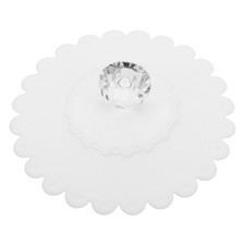 3 Pcs Silicone Cup Lid Mug Cover Tea Glass Tumbler Drink Covers