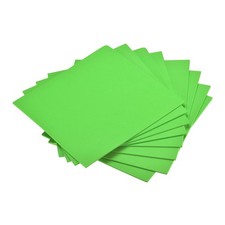 8 Pack 9.84 x 9.84" 3mm Thickness EVA Foam Sheets for Arts Green