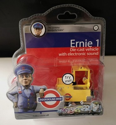 Underground Ernie 1 Die Cast Inspektionsfahrzeug mit elektronischem Sound NOS
