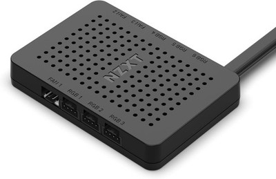 NZXT RGB & Fan Controller - AC-CRFR0-B1-6 Rgb-Beleuchtungskanäle - 3 Lüfterkanäl