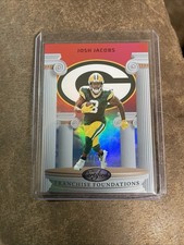 2025 Panini Certified Football #FFO-JJS Josh Jacobs Franchise Foundations /99