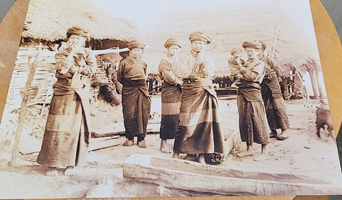 Black Skirted Shans China 1899 photo m8