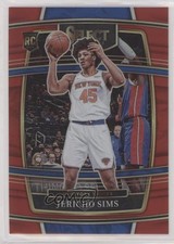 2021-22 Panini Select Concourse Red Prizm /199 Jericho Sims #87 00am