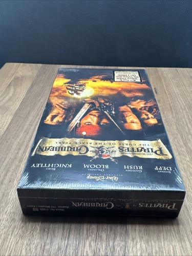 Pirates of the Caribbean: The Curse of the Black Pearl (VHS) Rare NEW / SEALED - Picture 3 of 6
