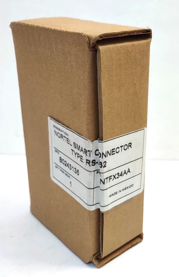 New Sealed Nortel B0243135 RS232 NTFX34AA Smart Connector, ENET 36-72V 20-50mA - Image 2 of 2