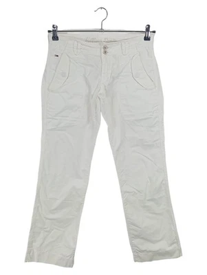 Hilfiger Denim Pantalon Tissu Femme Blanc Coton Casual (EU 40, INT M, W31) - Photo 1/2