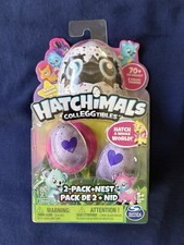 Hatchimals CollEGGtibles 2 Pack plus Nest Season 1 Purple Egg NIP