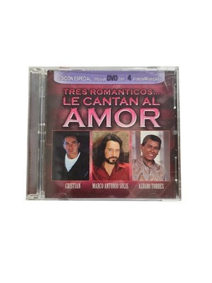 Tres Romanticos Le Cantan Al Amor CD + DVD Special Edition Latin Pop Ballads