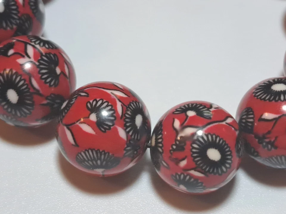 Vera Bradley Mother's Day Ball Bead Stretch Bracelet DECO DAISEY Retired Rare - Imagem 3 de 4