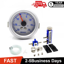 2" 52mm Turbo Boost Gauge 0~20Psi Car Pressure Meter w/ Boost Controller Kit