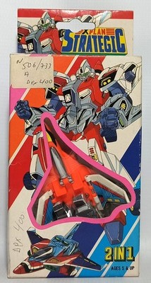 TRANSFORMERS VTG 80's X-PLAN STRATEGIC W-JETCAR V COMBINER ROBOT UNUSED