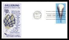 Mayfairstamps US FDC 1983 Minnesota ballooning invented in France First Day Cove