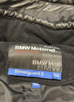 BMW Motorrad Streetguard 3 Men's Motorcycle Jacket Padded- Size EU