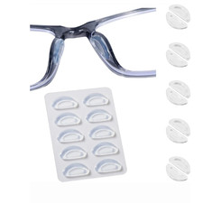 5x Pairs Adhesive Nose pads for Eyeglass Anti-Slip Silicone Glasses Spectacles