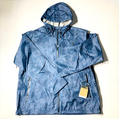 The North Face Alta Vista Hooded Waterproof Rain Jacket Summit Navy Size 3XL NWT