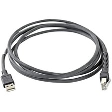 Zebra CBA-U01-S07ZAR 7ft USB Barcode Scanner Cable Symbol Motorola NEW