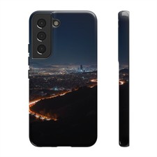 City Nightscape Tough Case | Night Skyline Phone Case