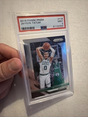 Panini Jayson Tatum Prizm 2018 PSA 9