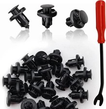 100PCS Bumper Fender Clips, 10mm Fender Liner Clip Compatible with Honda CR-V Ac