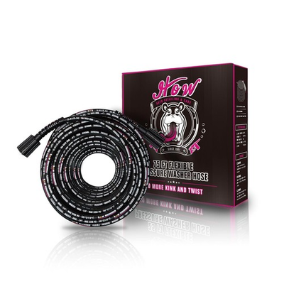 #ad #ad H.O.W DETAILING 1 4quot; x 75 ft Pressure Washer Hose M22 Fittings Kink Free Pow... $59.46