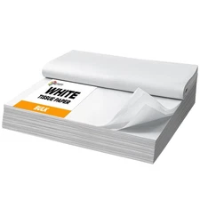 1000 Sheets White Tissue Paper Bulk, 20" x 20" Packing Supplies for Moving & ...