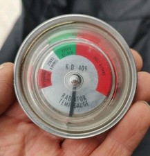 K-D Mfg. Co. No. 409 Radiator Thermometer Temperature Gauge Tools Made In USA