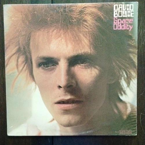 David Bowie LP. Space Oddity. 1972 RCA Victor Records LSP-4813. With Poster.