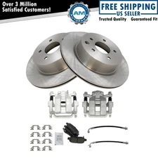 Brake Pad & Rotor Kit Semi-Metallic Fits 2006-2009 INFINITI M35 M45