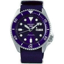 MONTRE SEIKO HOMME 5 SPORT AUTOMATIC SRPD51K2 CADRAN BLEU -GARANTIE-PRIX DE V...