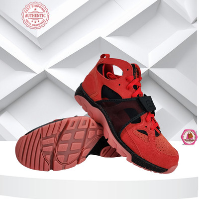2026 Nike Air Trainer Huarache Challenge Red Black IQ0615-600 Men's Size 9.5