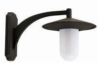 Stilvolle AußEnlampe Schwarz Rustikal IP44 E27 Sileas Wandleuchte Garten Haus