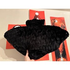 bat pillow with sequins