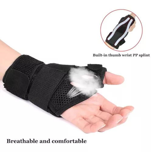 Daumenschiene Bandage Spica mit Handgelenkstütze bei Arthritis & Karpaltunnelschmerzen - Bild 5 von 19