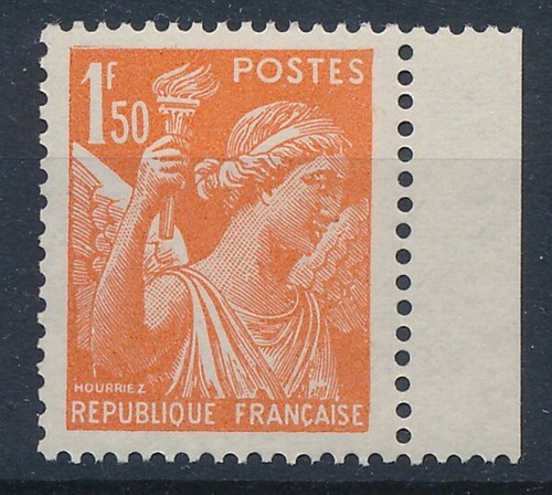 Briefmarke Frankreich 435a * Falscher Intelligenzdienst Ref. KLM 2028/1