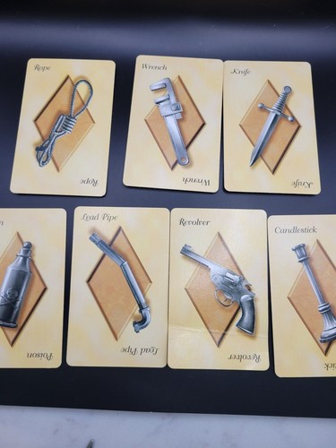 Clue 50th Anniversary Edition 1998, You Pick Replacement Pieces - Picture 30 of 47